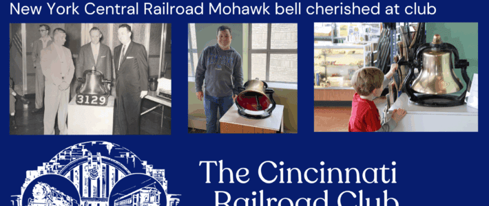 NYC steam locomotive bell rings again in Cincinnati NYC steam locomotive bell rings again in Cincinnati